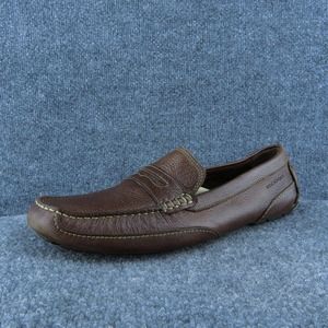 Rockport Men's Leather Loafers in Rich Brown